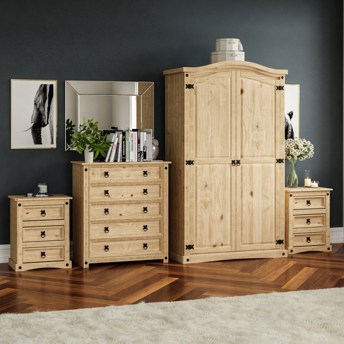 Union Rustic 4-tlg. Schlafzimmer-Set Doe & Bewertungen